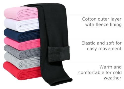 KIIAVORO Girls Fleece Lined Leggings xx use - image 4