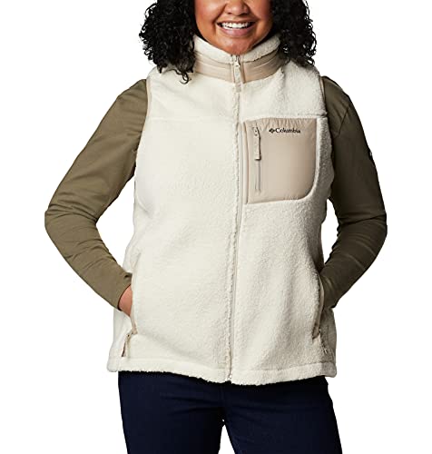 Columbia Women's West Bend Vest, Chalk/Fossil, Medium #TOP5