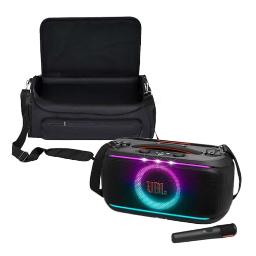 Image of JBL PartyBox On-The-Go 2 Portable Party Speaker with gSport Carrying Bag
