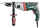 metabo Schlagbohrmaschine SBEV 1100-2 S - 1100 W, 2-Gang, 42 Nm Drehmoment, 3100 U/min - VTC-Elektronik, Rechts-/Linkslauf, Überlastschutz, Beton, Stahl, Holz - Inkl. metaBOX und Schnellspannfutter