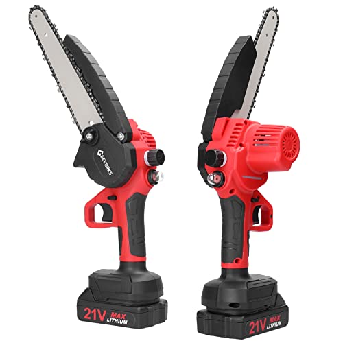 serra elétrica,ERYUE Serras de poda elétricas portáteis de 21V 8 polegadas Motor de escova de motoss