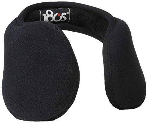 180s Tec Fleece Ear Warmer, Black, One Size