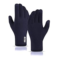 Guanti Riscaldati Guanti Invernali Touch Screen Kiiwah - Con Fodera In Pile Termico, Elastici, Per Sci, Escursionismo, Ciclismo Guanti Uomo Invernali