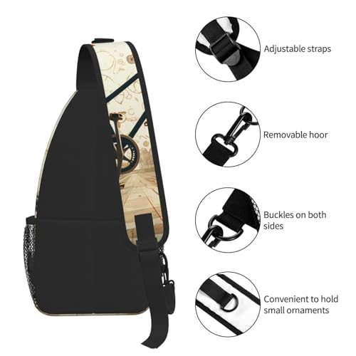 Sling bag unisex para senderismo y viajes miniatura 7