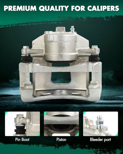 Image of SCITOO Front Right Brake Caliper With Bracket 18B4773 Compatible For Buick For Rendezvous 2002-2007,For Pontiac For Aztek 2001-2005