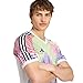 adidas Men's Jeremy Scott Pride Tiro Jersey, White, X-Large