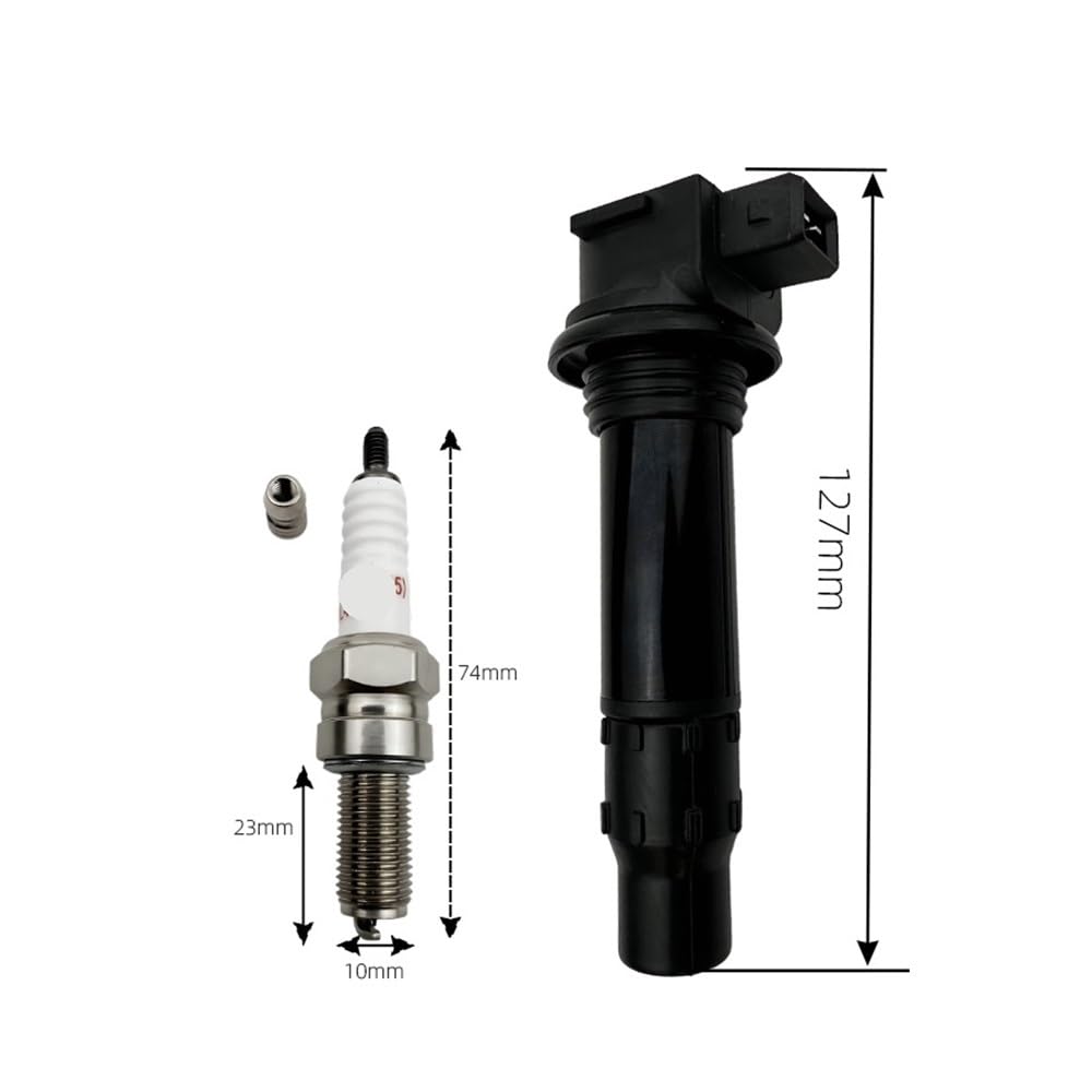 Bujías encendido 1 Uds. Bobinas De Encendido Y Bujías Motocicleta Para 250NK CF250SR 250CL-X Piezas Repuesto-178000