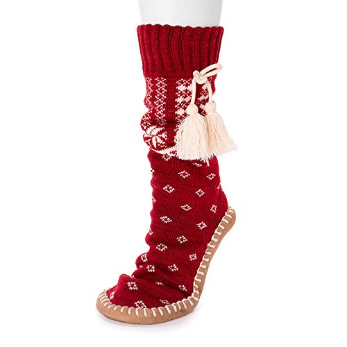 Muk Luks Women's Pull On, Candy Apple, Large/X-Large #TOP3