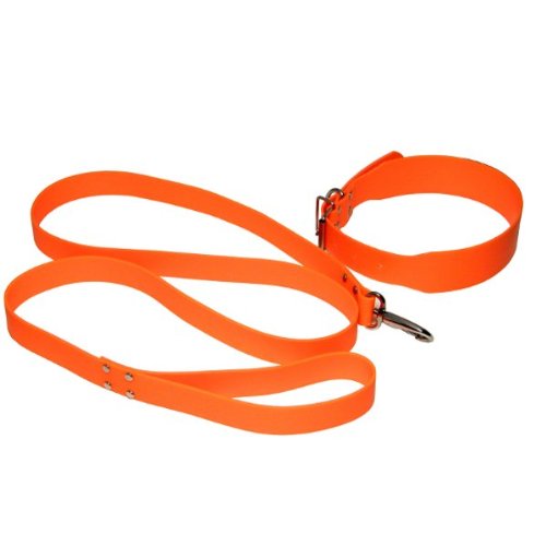 2 della Tech TPU collare e guinzaglio di neon