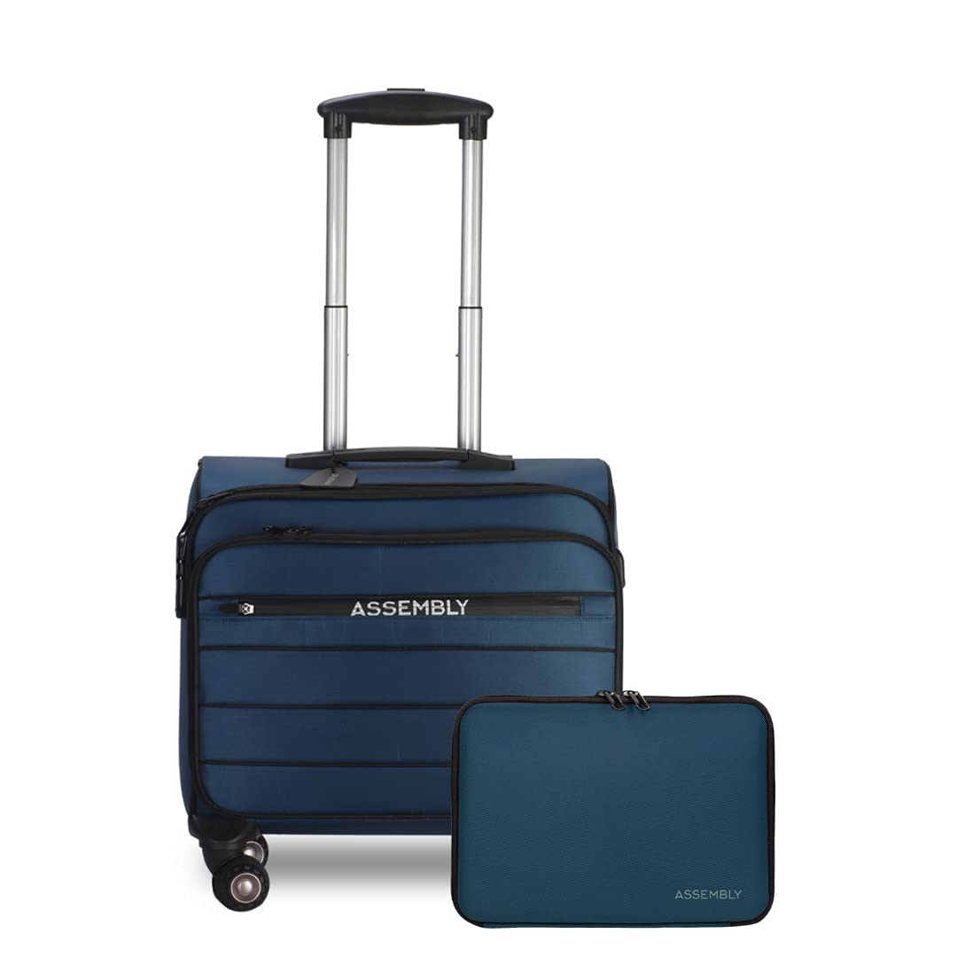 Buy Assembly Overnighter Trolley Bag 42 liters (8 Wheels) Premium