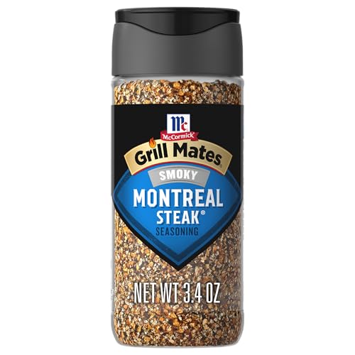 McCormick Grill Mates Smoky Montreal Steak Seasoning, 3.4 Oz