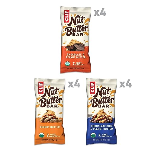 image for CLIF Bar CLIF Nut Butter Bar - Variety Pack - Peanut Butter Filled Ene