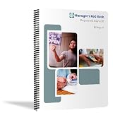 The Manager's Red Book - Request Days Off logbook/notebook/planner, 8.5'x11' semi-annual, 118 pages, 8 lines per day (F2835) (April 2027 - September 2027)