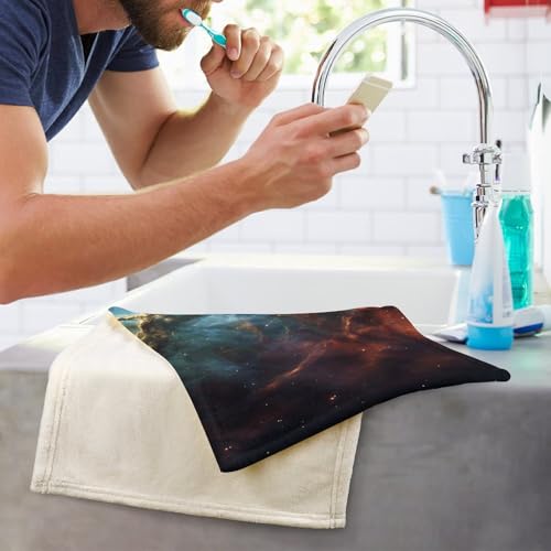 Serviette de bain super douce motif espace confort premium corps - 6