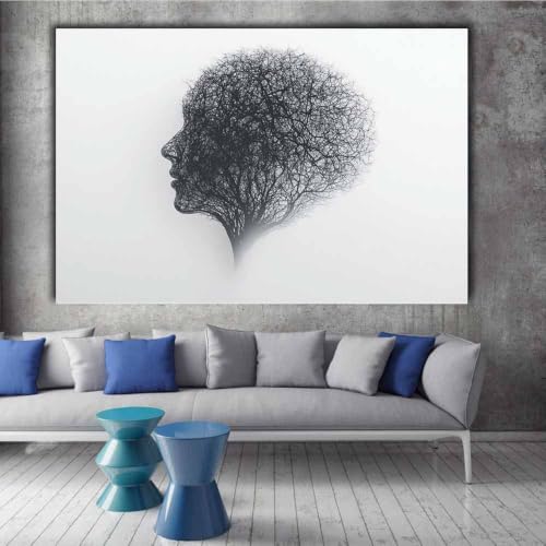 Chambre de garçon adolescent moderne : affiche murale encadrée 50x70cm