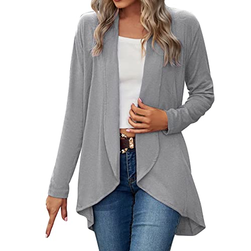 Jacke Damen Sommer Leicht Elegant Blouson Reißverschluss Casual Jacken...