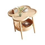 Fabriqué en matériau solide, facile avec des bords arrondis, ce support aux tons crémeux dispose de surfaces imperméables et de hauteurs d'étagère réglables pour une organisation personnalisée de la chambre ou du salon.