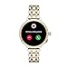 Kate Spade New York Women's Gen 4 Scallop 2 HR Heart Rate Stainless Steel Touchscreen Smart Watch, Color: Silver/Gold (Model: KST2012)