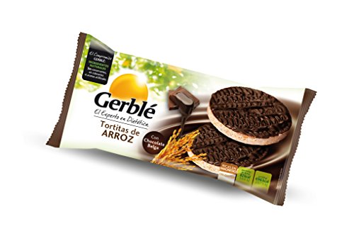 Tortitas de arroz con cocholate belga gerblé 100 g - [Pack de 4] Cover