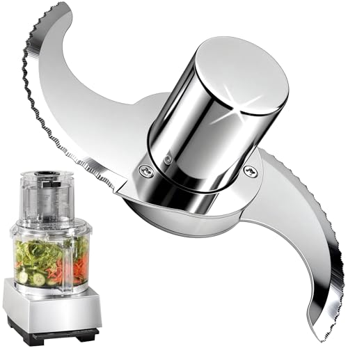 DLC-861TXB-CSR Replacement Blade for Cuisinart 11-Cup Food Processor, Stainless Steel Case Avoids Microplastic Risks, Modular Chopping Blade Fits DFP-11/ DLC-2011 Series, Safer Baby Food Making
