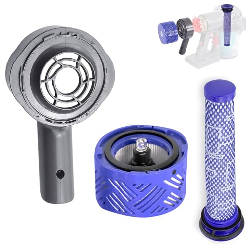 KiimSin Motor Heckabdeckung + Filter + Vorfilter Set Ersatz für Dyson V6 DC58 DC59 DC61 DC62 DC74 Staubsauger Staubsauger Zubehör