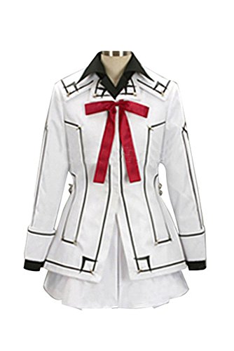 Vampire Knight Night Class Girl Kurosu Yuuki Cosplay Costume White Ladies L