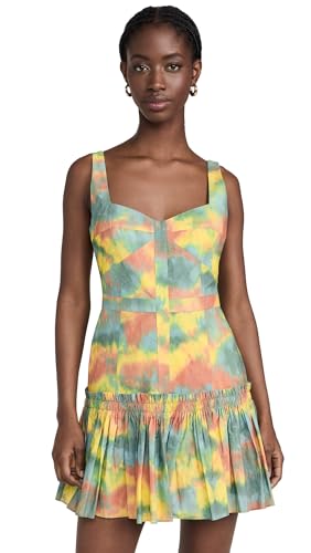 ALEXIS Women's Cassidy Dress, Tie Dye, Print, Green, M at Amazon Women's  Clothing store