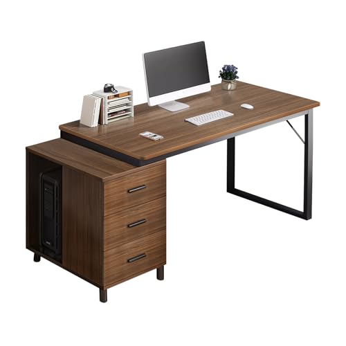 La Mejor Selección de Escritorio Oficina , tabla con los diez mejores. 50 CHAGEE Escritorio de Oficina Regulable (Extensible), 3 Cajones, para Computadora, Diseño Minimalista con Patas Reforzadas, Ideal para Espacios Pequeños, Gaming y Trabajo (Negro)...