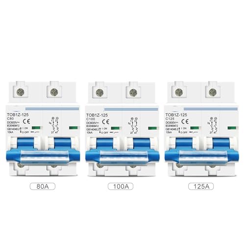 Disjoncteur 2P DC 125A pour sécuriser l'électricité du van