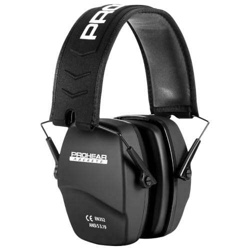 PROHEAR 016 Slim 26dB Shooting Earmuffs