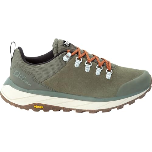 Jack Wolfskin Herren Terraventure Urban Low M, Khaki / Orange, 42.5 EU – Ansicht 2