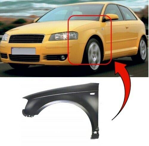 Trade Vehicle Parts AD1180 Front Wing Primed Passenger Side