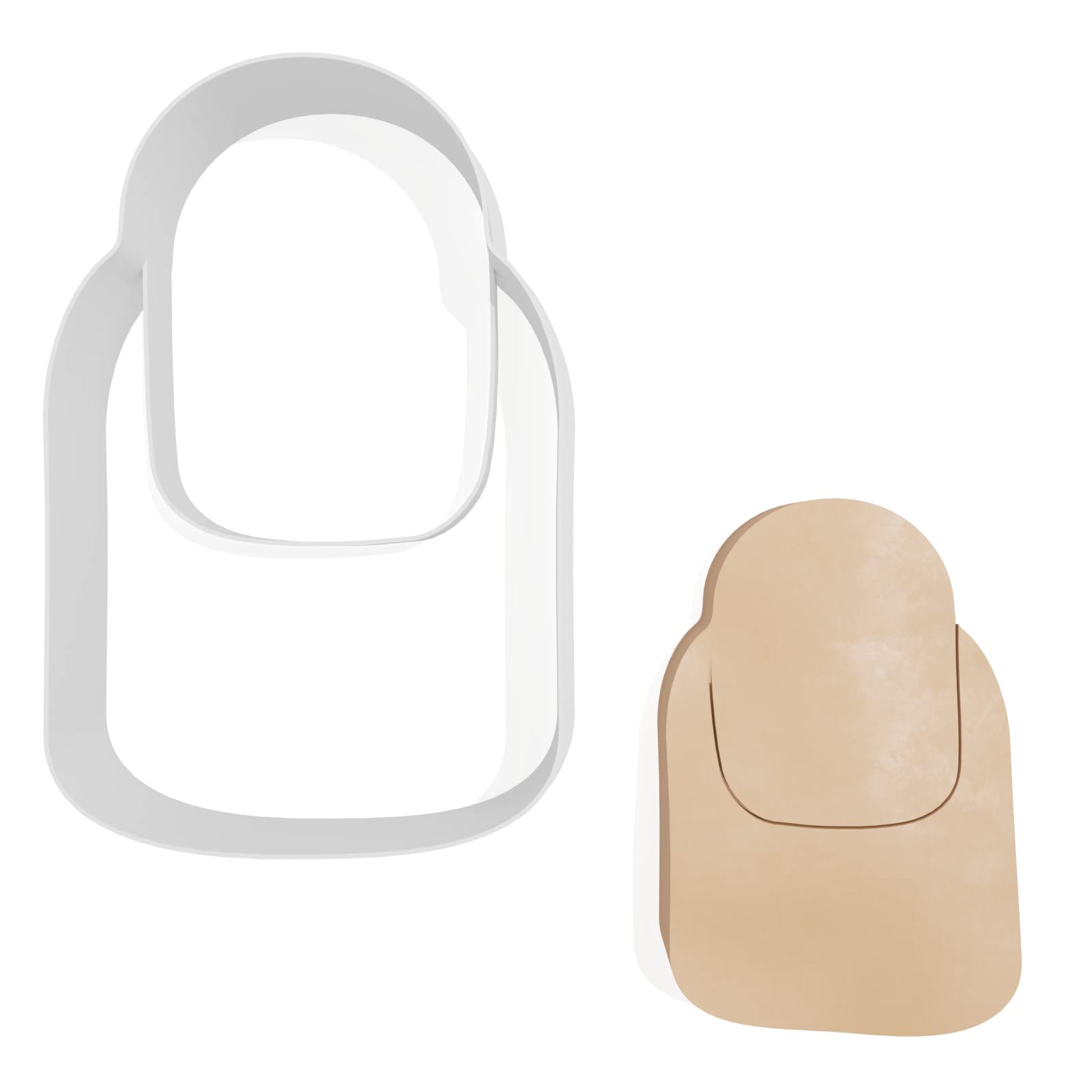 Fingernail Cookie Cutter - 3 Sizes