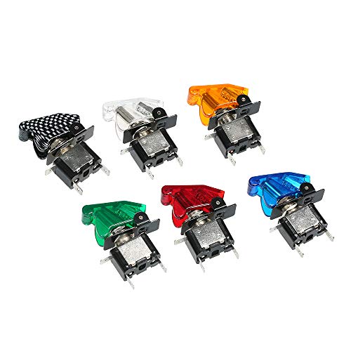 Sangmei Chave seletora do carro 12V 20A LED luz alternada interruptor da ignição do motor ligado bot