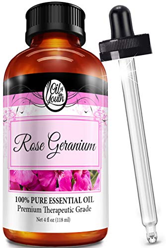 4oz Bulk Rose Geranium Essential Oil  Therapeutic Grade  Pure & Natural Rose Geranium Oil