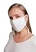 Cottonique Hypoallergenic Face Mask with Adjustable Earloops made from 100% Organic Cotton (2/pack)