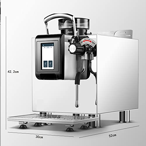 ZHANGTAOLF 2400W Dual Ausguss Dual Heizungskaffeemaschine, halb automatische kommerzielle Espressomaschine… – Bild 7