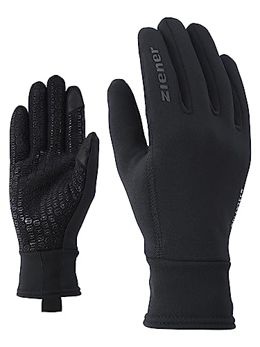 Ziener Herren IDIWOOL TOUCH Handschuhe, schwarz, 9
