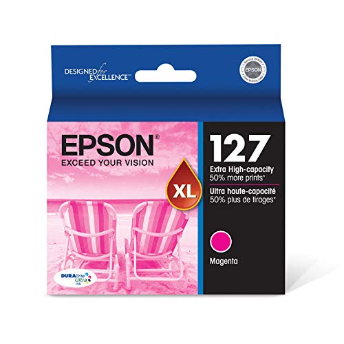 Epson DURABrite Ultra 127 Extra High-capacity Inkjet Cartridge-Magenta T127320