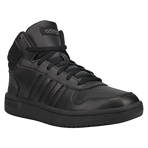 adidas Womens Hoops 2.0 Mid Sneakers Shoes Casual - Black - Size 6.5 M2