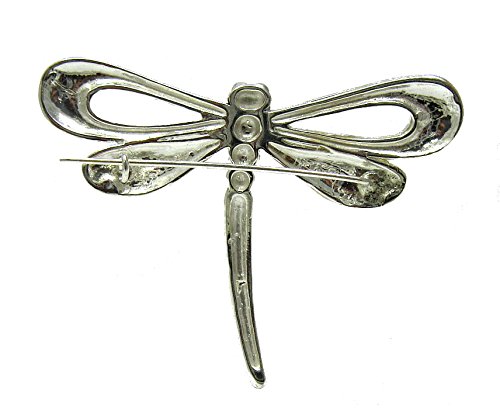 Grande spilla in argento 925 libellula A000024
