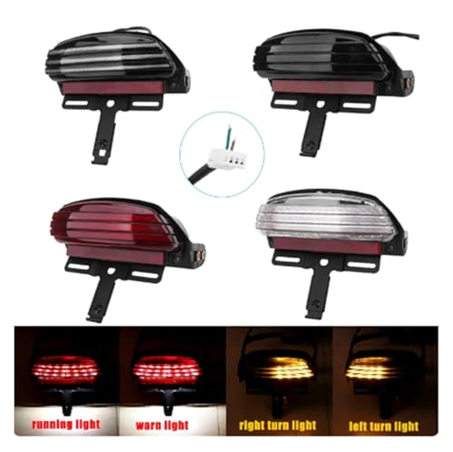 Indicateurs de moto pour résoudre le manque de visibilité Softail FXST feu de stop