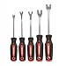 NEIKO 20596B Auto-Upholstery Removal Tool Set, Auto-Trim-Panel Removal Set, Chrome-Plated Steel Shafts with Ergonomic Grip Handles, 5-Piece Kit