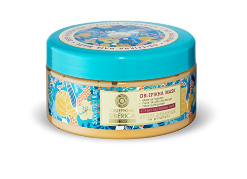 Sea Buckthorn Hair Mask For Dry And Normal Hair, 300 Ml (Natura Siberica) #TOP1