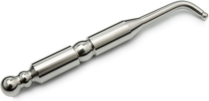 FeelFree Sport Stainless Steel Manual Acupressure Pen-Trigger Point Massage Tool-Reflexology Pressure Point Massager Tool for Relaxing Deep Tissue (C)