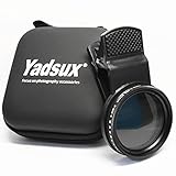 Phone ND Filter Adjustable ND2-ND400 Professional, can be Used for Smartphone Photography Such as...