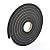 Sponge Neoprene Stripping W/Adhesive 3/4in Wide X 3/4in Thick X 15ft Long
