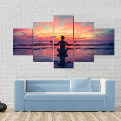Poster décoration murale méditation pour une maison sereine