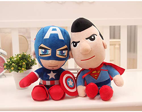 A9Ten Captain Plush Toys For Kids, 11" Inch Superhero Stuffed Plushie Dolls Gift For Boys Children #TOP3