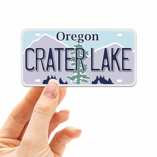 Amazon.com: Oregon License Plate Stickers, Choose Your OR City Bumper ...